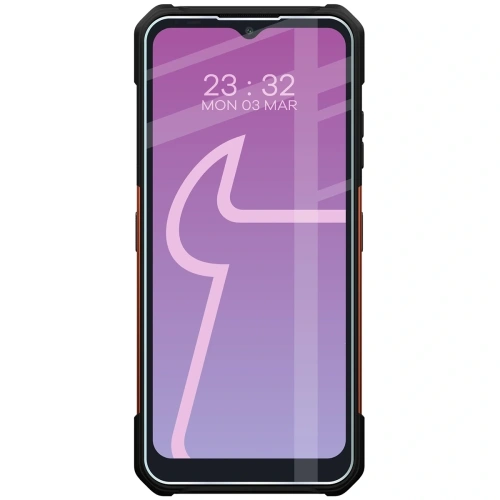 Elastyczne szkło hybrydowe Bizon Glass Mule Duo do HAMMER Construction 2 5G / Military Edition / Thermal 5G / Thermal 5G Military Edition [2 PACK]