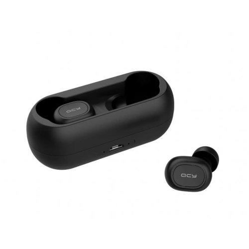 QCY T1C TWS Bezprzewodowe słuchawki Bluetooth 5.0 (czarne)