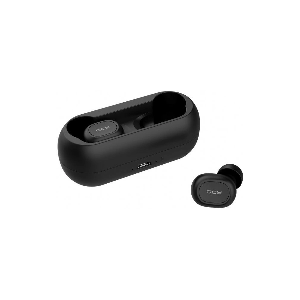 Hurtownia GSM - QCY T1C TWS Bezdrátová sluchátka Bluetooth 5.0 (černá) - QCY021 - {ean13} - Hurt
