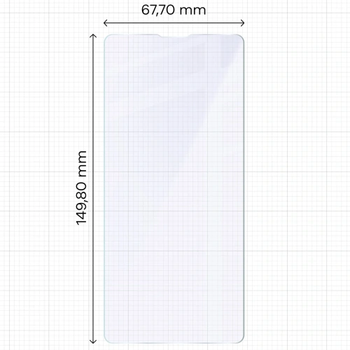 Elastyczne szkło hybrydowe Bizon Glass Mule Duo do Sony Xperia 10 VII [2 PACK]