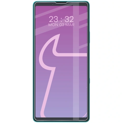 Elastyczne szkło hybrydowe Bizon Glass Mule Duo do Sony Xperia 10 VII [2 PACK]