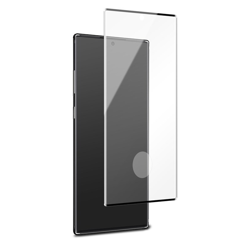 Puro Distributor - 8033830297366 - PUR328BLK - PURO Frame Tempered Glass Samsung Galaxy Note 20 (black) - B2B homescreen