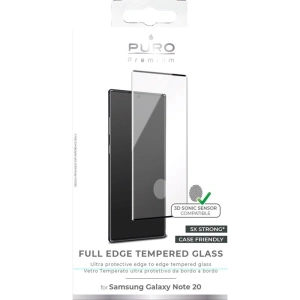 Hurtownia GSM - Gehärtetes Glas PURO Frame Tempered Glass Samsung Galaxy Note 20 (schwarzer Rahmen) - PUR328BLK - {ean13} - Hurt