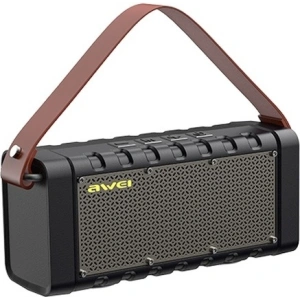 Wholesale AWEI Wireless Speaker Bluetooth 5.0 Y668 20W with power bank black - AWEI048BLK - {ean13} - Hurt