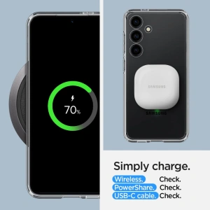 [CR] Etui Spigen Ultra Hybrid Samsung Galaxy S24 Crystal Clear