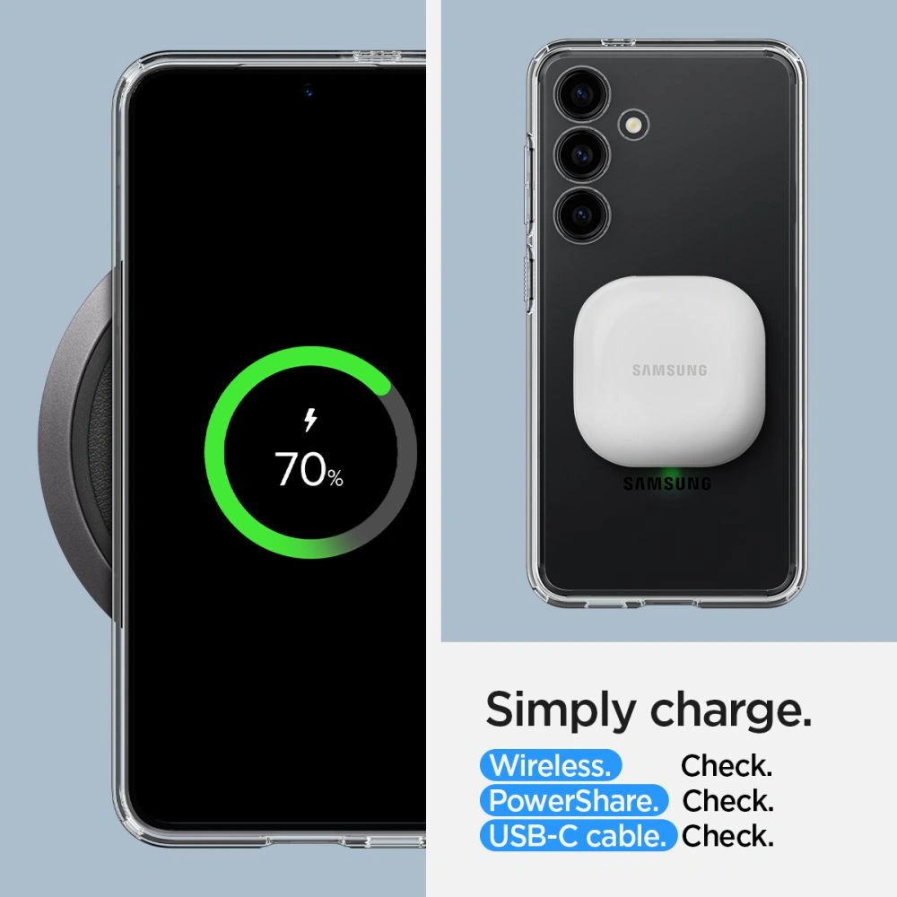 [CR] Etui Spigen Ultra Hybrid Samsung Galaxy S24 Crystal Clear