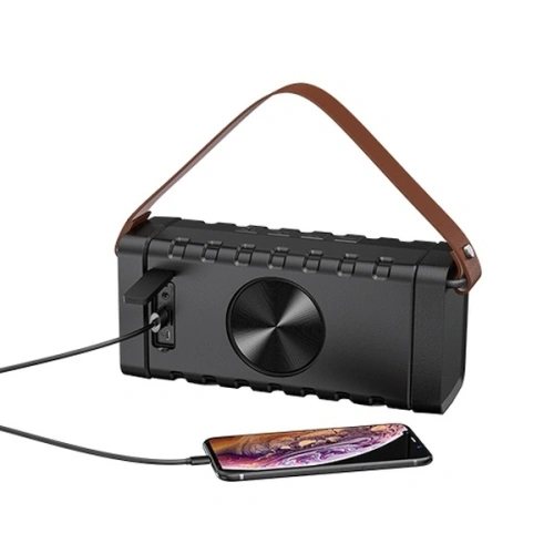 AWEI głośnik Bluetooth 5.0 Y668 20W z power bankiem czarny/black