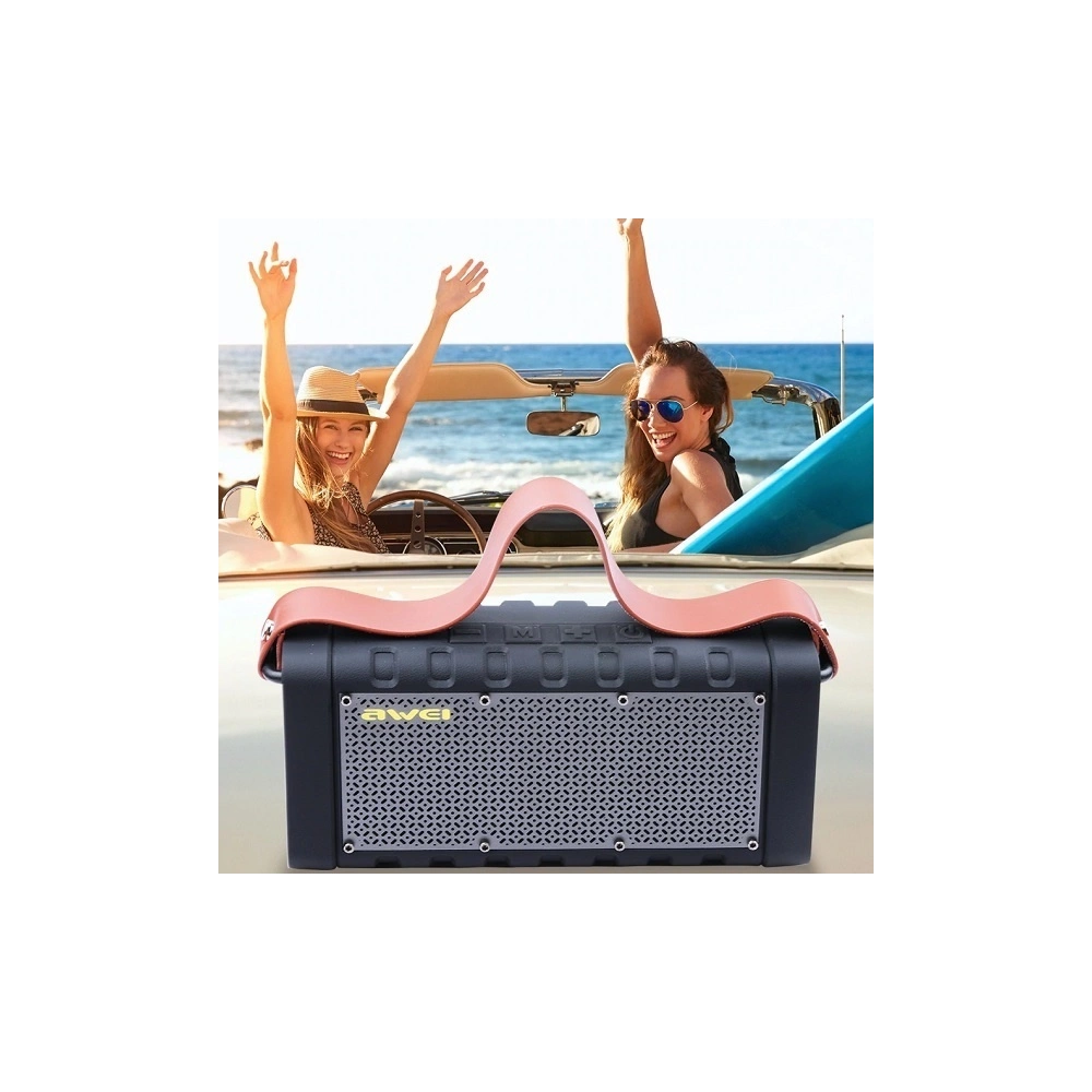 Hurtownia GSM - AWEI Bluetooth reproduktor 5.0 Y668 20W s powerbankem černý/black - AWEI048BLK - {ean13} - Hurt