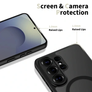 Etui Tech-Protect BasicMag MagSafe do Samsung Galaxy S26 Ultra Matte Black