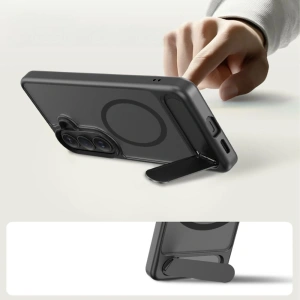 Etui Tech-Protect MagRack MagSafe do Samsung Galaxy S26 Matte Black