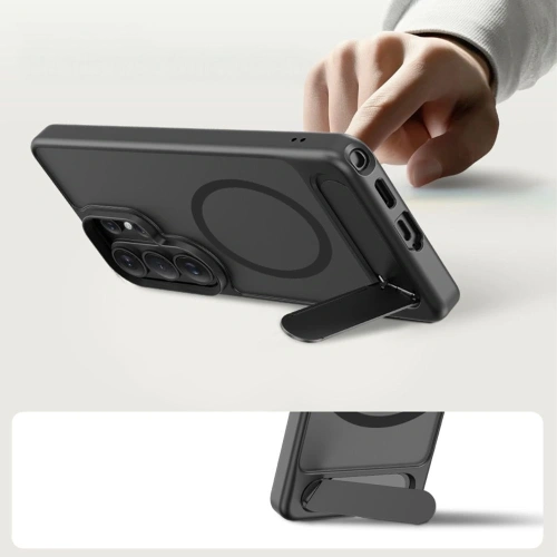 Etui Tech-Protect MagRack MagSafe do Samsung Galaxy S26 Ultra Matte Black