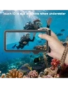 Etui Tech-Protect IPX8 Pro Universal Diving Waterproof Case Black