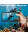 Etui Tech-Protect IPX8 Pro Universal Diving Waterproof Case Black/orange
