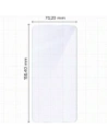 Elastyczne szkło hybrydowe Bizon Glass Mule Duo do Samsung Galaxy A36 5G [2 PACK]