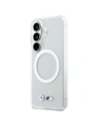 Etui BMW IML Shockproof Metal Logo MagSafe do Samsung Galaxy S26 przezroczysty