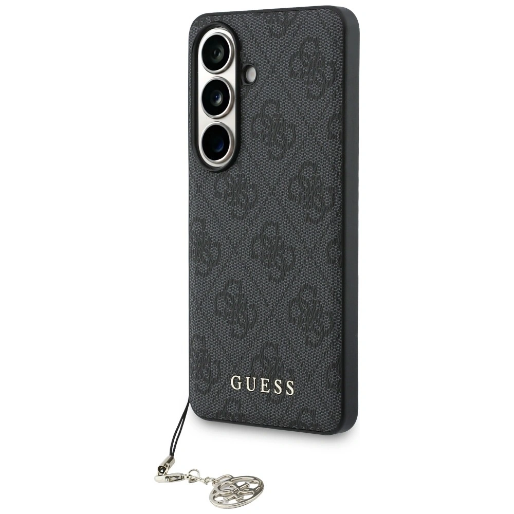 Etui Guess 4G Classic Logo Charm MagSafe do Samsung Galaxy S26 czarny