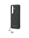 Etui Guess 4G Classic Logo Charm MagSafe do Samsung Galaxy S26 czarny