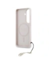 Etui Guess 4G Classic Logo Charm MagSafe do Samsung Galaxy S26 różowy
