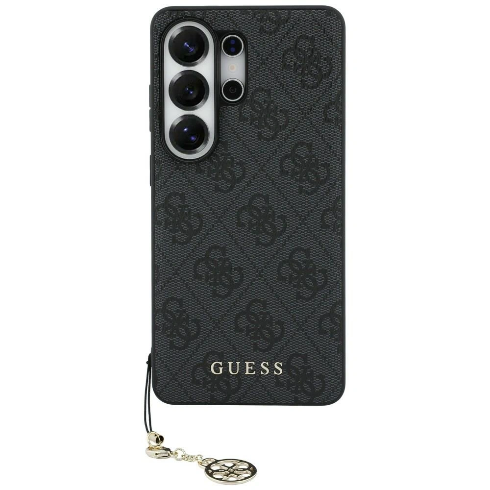 Etui Guess 4G Classic Logo Charm MagSafe do Samsung Galaxy S26 Ultra czarny