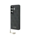 Etui Guess 4G Classic Logo Charm MagSafe do Samsung Galaxy S26 Ultra czarny
