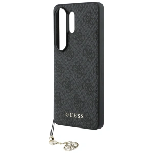 Etui Guess 4G Classic Logo Charm MagSafe do Samsung Galaxy S26 Ultra czarny