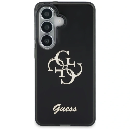 Etui Guess IML Big Metal 4G Script do Samsung Galaxy S26 czarny