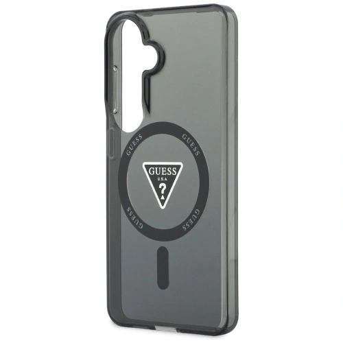 Etui Guess IML Gradient Triangle MagSafe do Samsung Galaxy S26 czarny