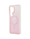 Etui Guess IML Gradient Triangle MagSafe do Samsung Galaxy S26 Ultra różowy