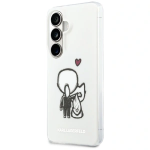 Etui Karl Lagerfeld IML Karl&Choupette MagSafe do Samsung Galaxy S26 przezroczysty
