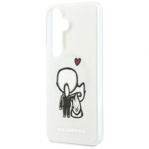 Etui Karl Lagerfeld IML Karl&Choupette MagSafe do Samsung Galaxy S26 przezroczysty