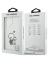 Etui Karl Lagerfeld IML Karl&Choupette MagSafe do Samsung Galaxy S26 Ultra przezroczysty