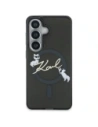 Etui Karl Lagerfeld IML KC Script MagSafe do Samsung Galaxy S26 czarny