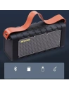 Wholesale AWEI Wireless Speaker Bluetooth 5.0 Y668 20W with power bank black - AWEI048BLK - {ean13} - Hurt