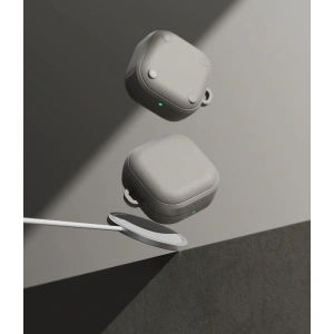 Etui Ringke Onyx Magnetic MagSafe do Samsung Galaxy Buds 4 / 4 Pro Warm Grey