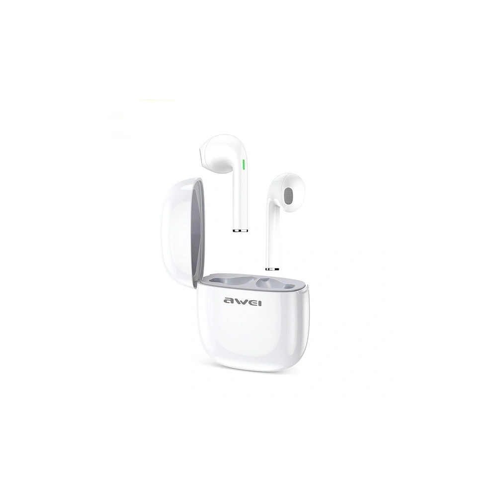 Hurtownia GSM - AWEI sluchátka Bluetooth 5.0 T28 TWS + dokovací stanice bílá/white - AWEI050WHT - {ean13} - Hurt