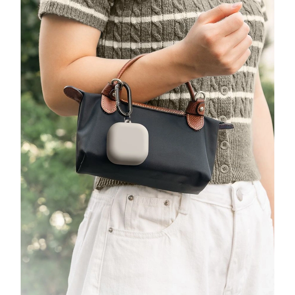 Etui Ringke Silicone do Samsung Galaxy Buds 4 / 4 Pro Stone