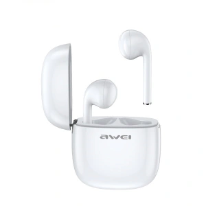 Hurtownia GSM - AWEI sluchátka Bluetooth 5.0 T28 TWS + dokovací stanice bílá/white - AWEI050WHT - {ean13} - Hurt