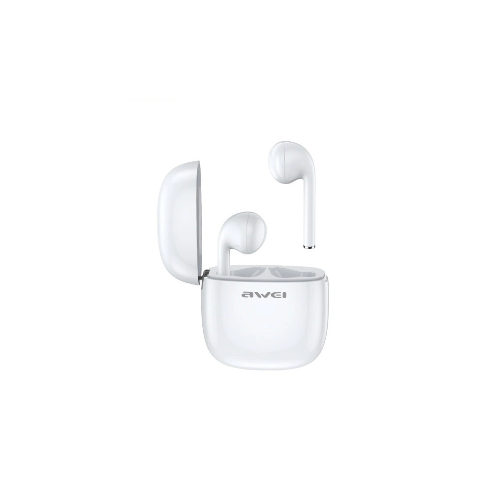 Hurtownia GSM - AWEI sluchátka Bluetooth 5.0 T28 TWS + dokovací stanice bílá/white - AWEI050WHT - {ean13} - Hurt