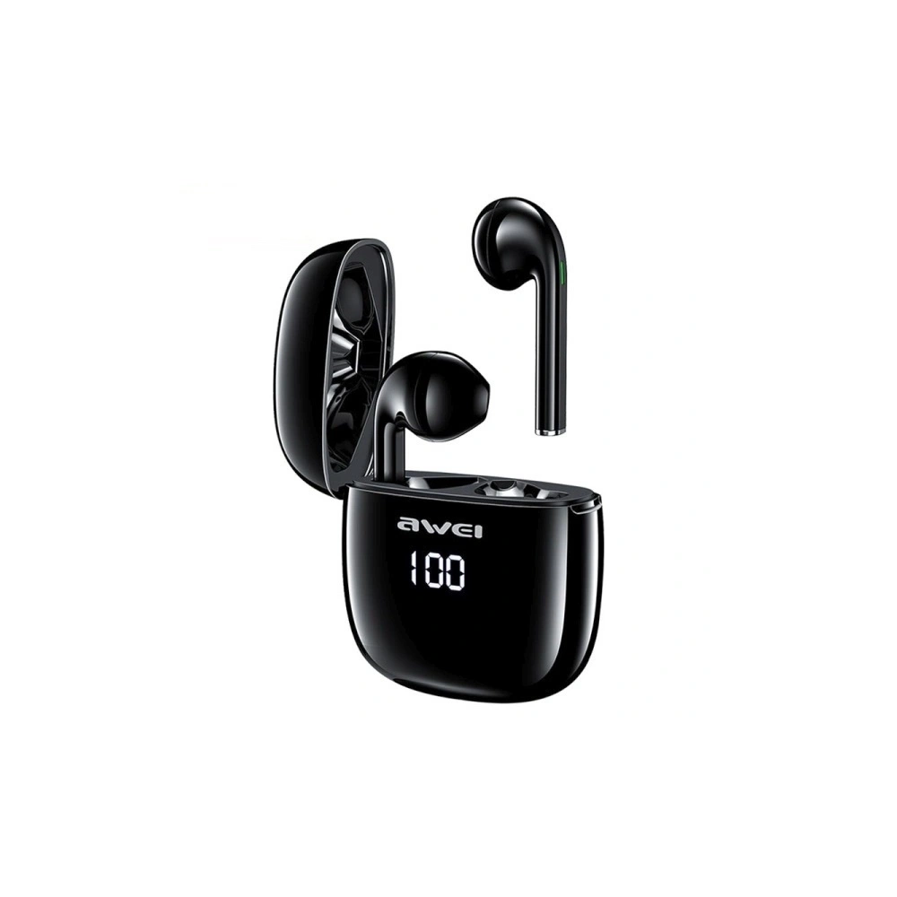Hurtownia GSM - AWEI sluchátka Bluetooth 5.0 T28P TWS + dokovací stanice černá/black - AWEI052BLK - {ean13} - Hurt