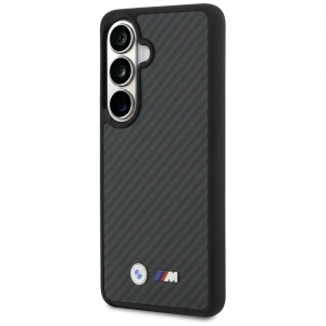 Etui BMW M Kevlar Logo MagSafe do Samsung Galaxy S26 czarny