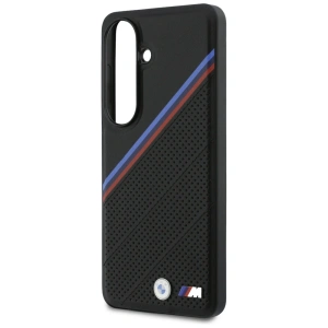 Etui BMW Tricolor Metal Logo MagSafe do Samsung Galaxy S26 czarny