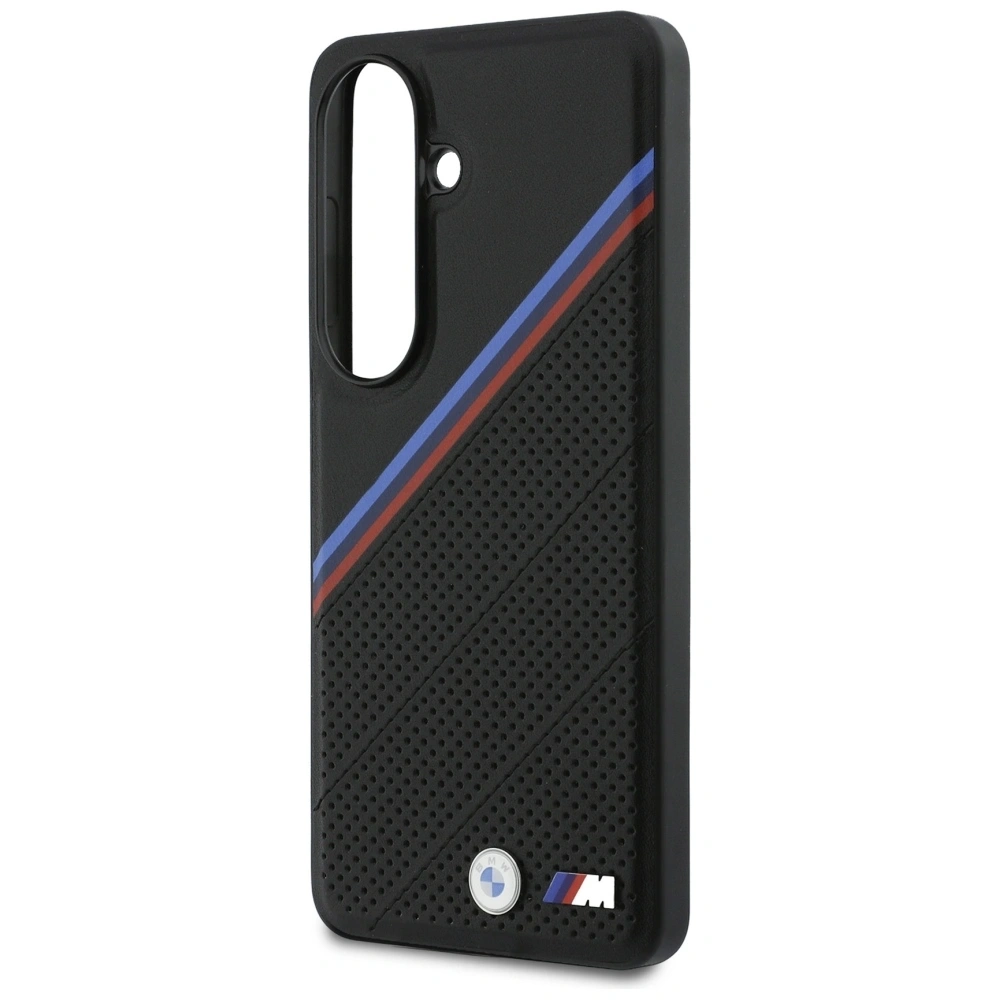 Etui BMW Tricolor Metal Logo MagSafe do Samsung Galaxy S26 czarny