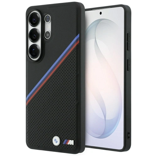 Etui BMW Tricolor Metal Logo MagSafe do Samsung Galaxy S26 Ultra czarny