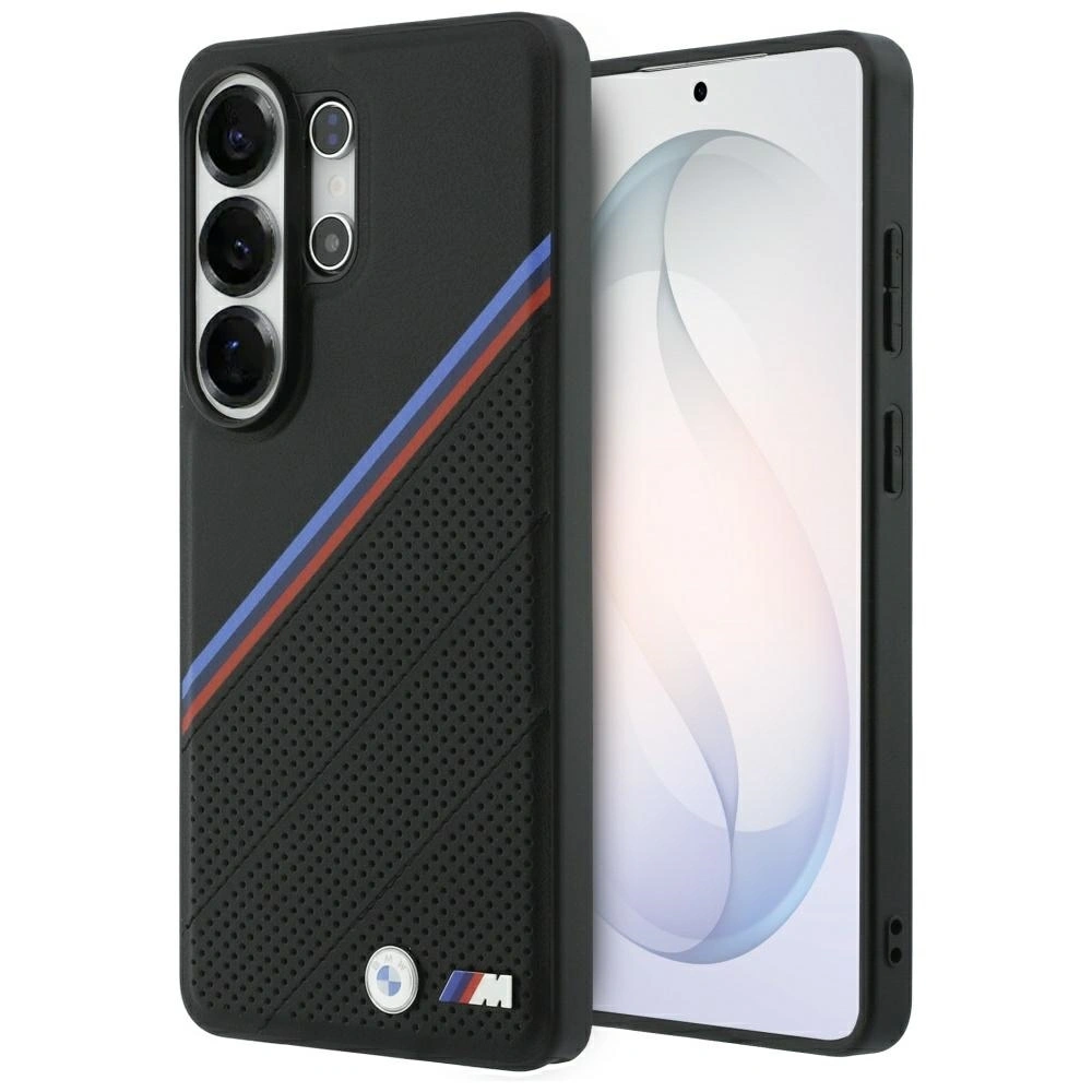 Etui BMW Tricolor Metal Logo MagSafe do Samsung Galaxy S26 Ultra czarny