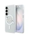 Etui Karl Lagerfeld IML KC Script MagSafe do Samsung Galaxy S26 Plus przezroczysty