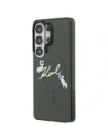 Etui Karl Lagerfeld IML KC Script MagSafe do Samsung Galaxy S26 Ultra czarny