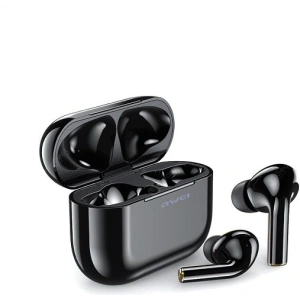 AWEI słuchawki Bluetooth 5.0 T29 TWS + stacja dokująca czarny/black