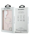Etui Karl Lagerfeld IML KC Script MagSafe do Samsung Galaxy S26 Ultra różowy
