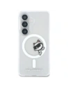 Etui Karl Lagerfeld IML Peekaboo Choupette MagSafe do Samsung Galaxy S26 przezroczysty