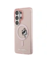 Etui Karl Lagerfeld IML Peekaboo Choupette MagSafe do Samsung Galaxy S26 Ultra różowy